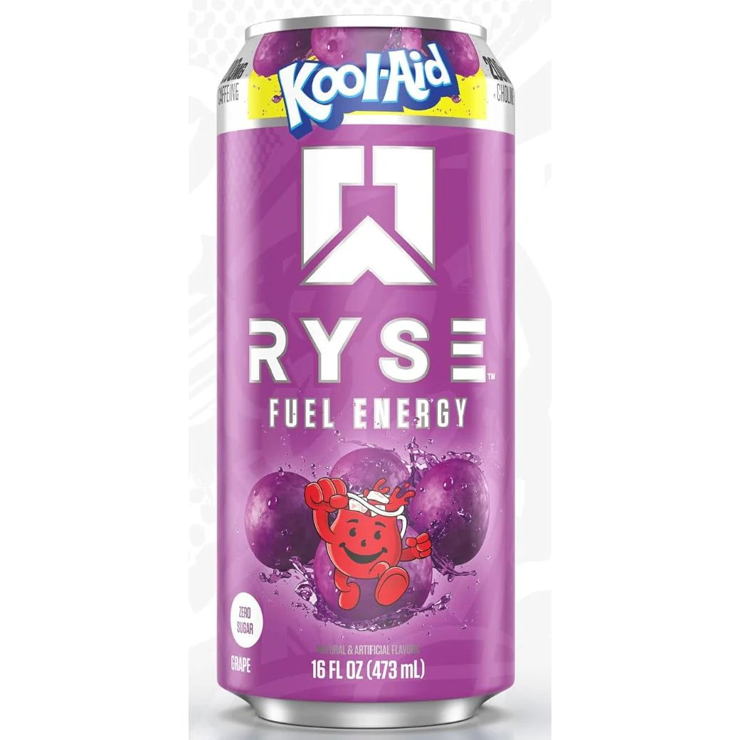 Ryse Fuel Energy Drink (Grape Kool-Aid)