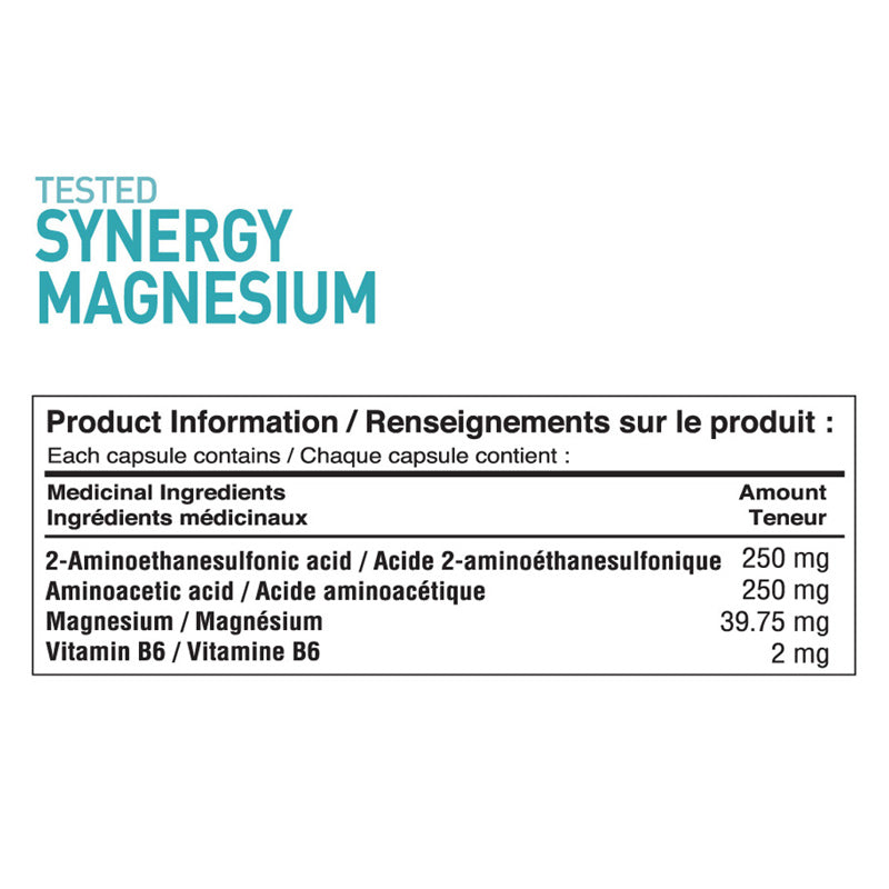 Tested Nutrition Synergy Magnesium (90 Caps)