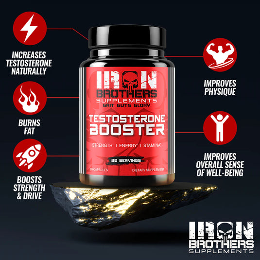 Iron Brothers Testosterone Booster (30 servings)