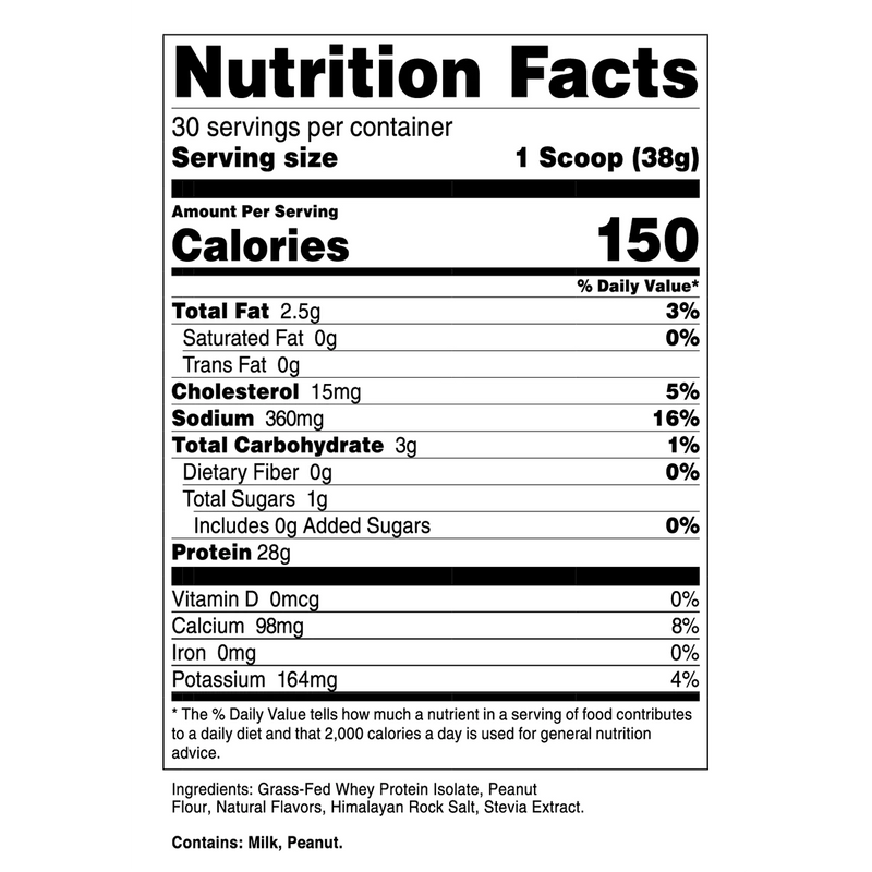 Transparent Labs 100 GrassFed Whey Protein Isolate 4lbs (Chocolate P