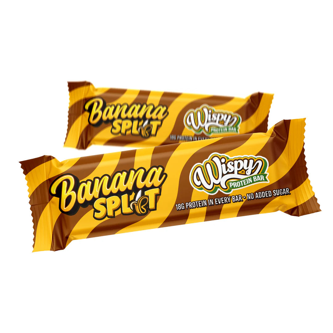 Wispy Protein Bar Banana Split