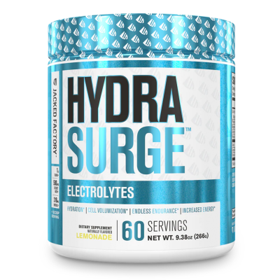 Jacked Factory HydraSurge Electrolytes 60 Servings (Lemonade)