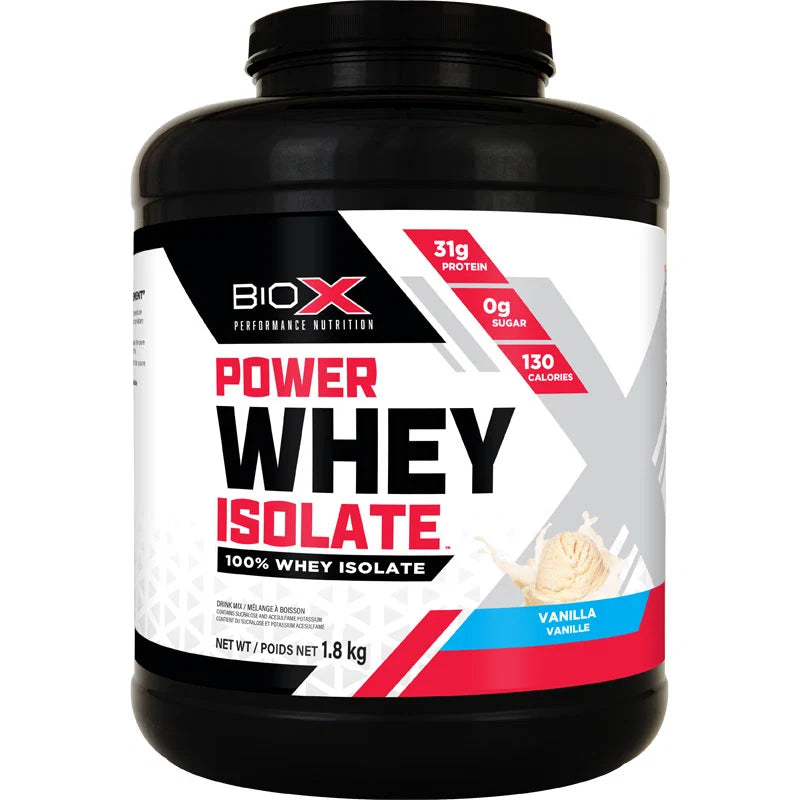 BioX Power Whey Isolate Protein 1.8kg (Vanilla)