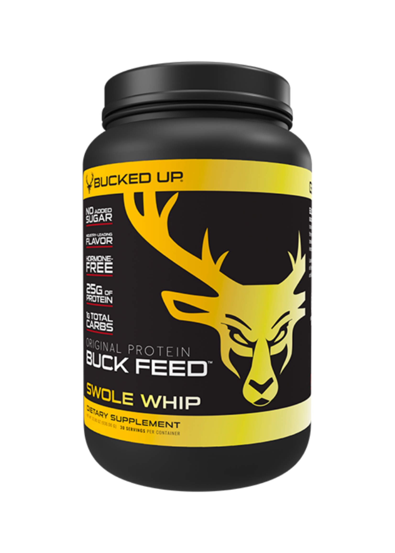Bucked-Up Buck Feed ORIGINAL Protein Swole Whip (Pineapple, Mango and Vanilla)