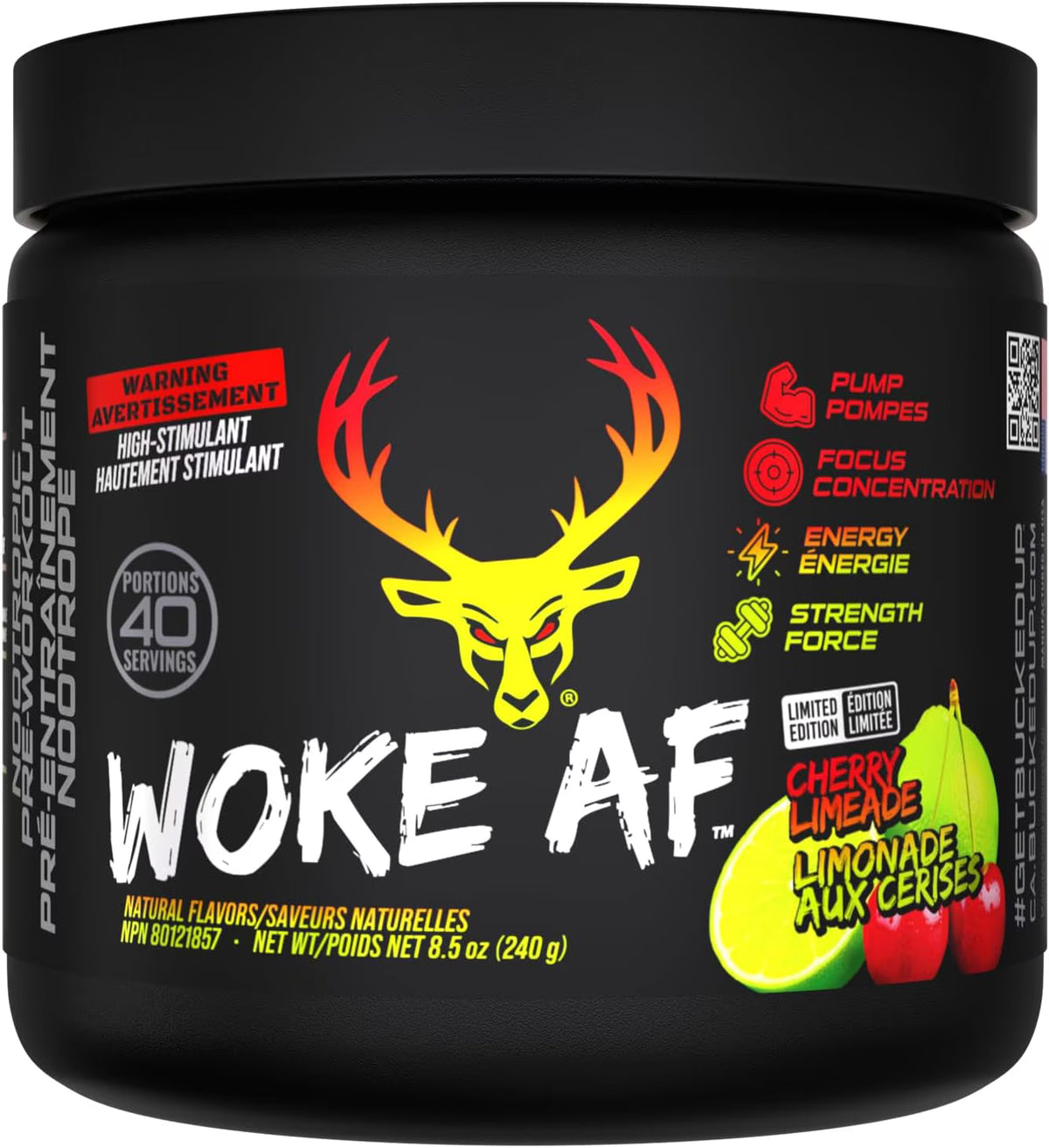Bucked-Up Woke AF (Cherry Limeade)