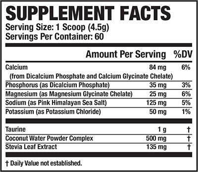 Jacked Factory HydraSurge Electrolytes 60 Servings (Lemonade)