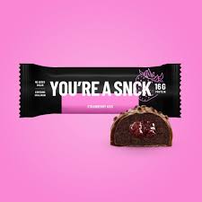 SNCK Protein Bar Strawberry Kiss