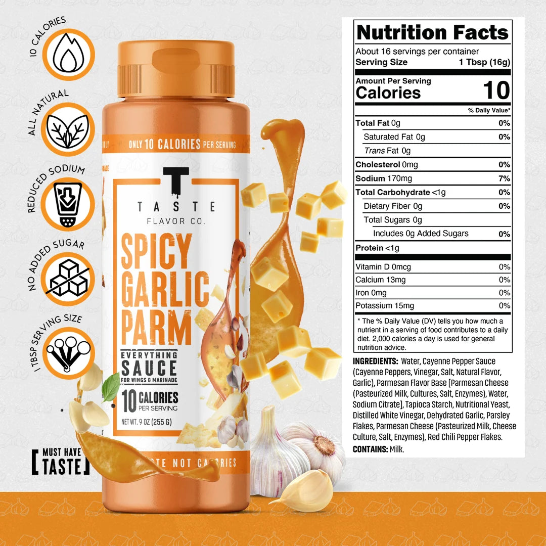 Taste Flavor co. (Spicy Garlic Parm)