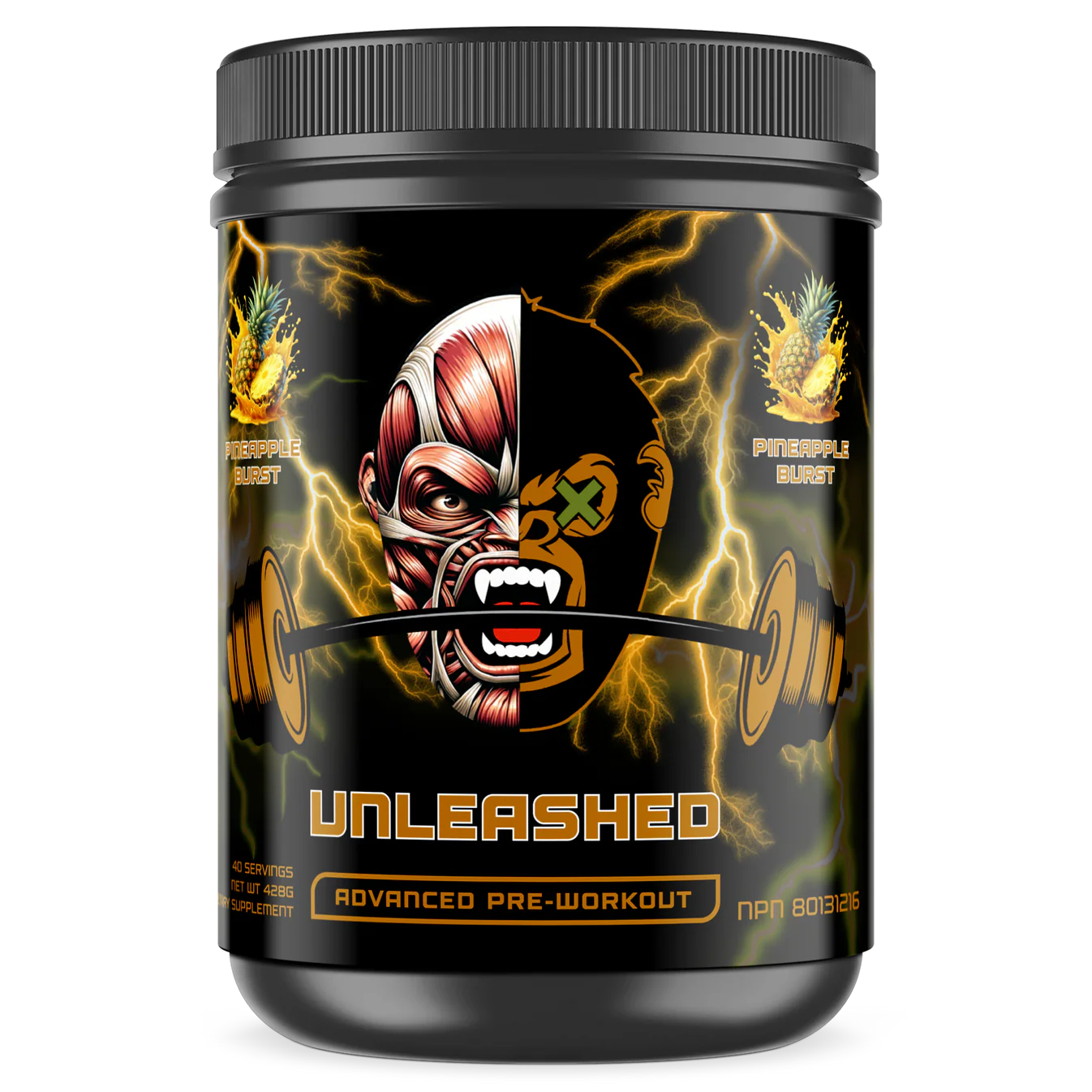 Ape-X Unleashed Pre-Workout (Pineapple Burst)