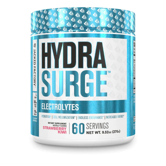 Jacked Factory HydraSurge Electrolytes 60 Servings (Strawberry Kiwi)