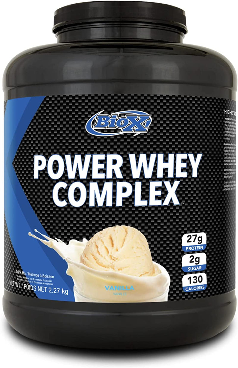 Load image into Gallery viewer, BioX Power Whey Complex Protein 2.27kg (Vanilla)
