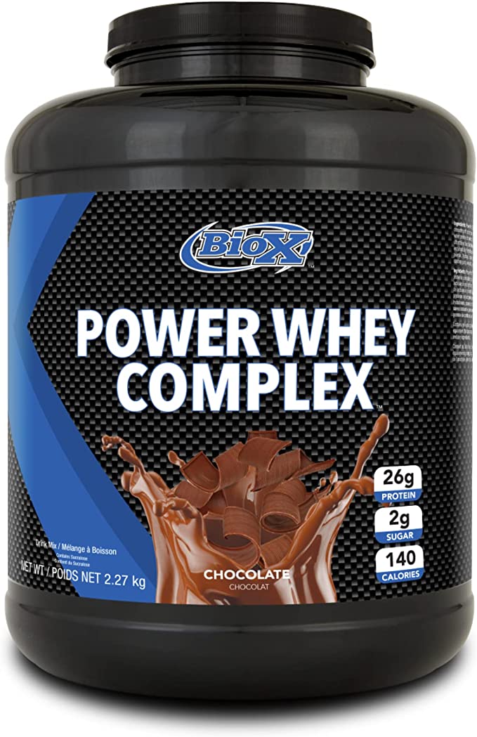 Load image into Gallery viewer, BioX Power Whey Complex Protein 2.27kg (Chocolate)
