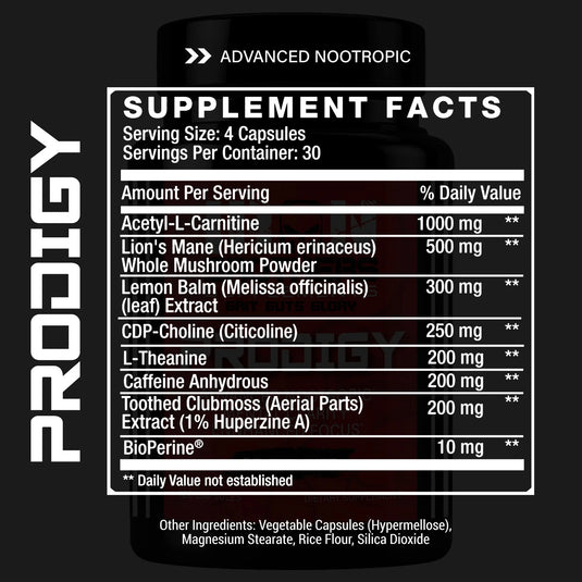Iron Brothers Prodigy Nootropic (30 Doses)