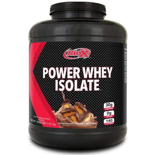 BioX Power Whey Isolate Protein 2.27kg (Chocolate Peanut Butter)