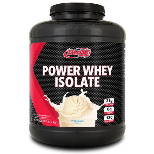BioX Power Whey Isolate Protein 2.27kg (Vanilla)