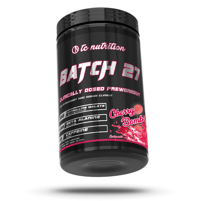 TC Nutrition Batch 27 Pre-Workout (Cherry Bomb)