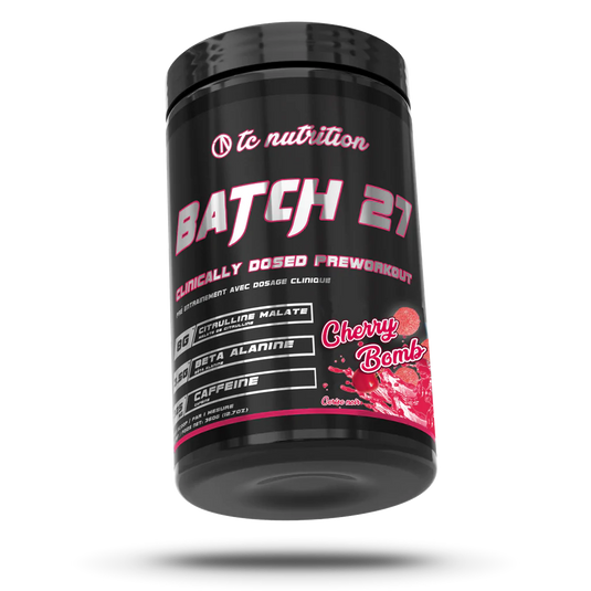 TC Nutrition Batch 27 Pre-Workout (Cherry Bomb)