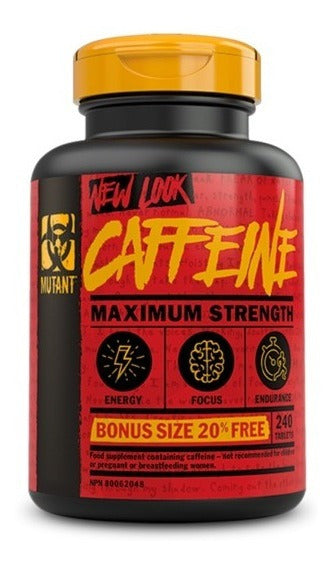 Mutant Caffeine 240 Tabs