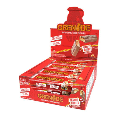Load image into Gallery viewer, Box of Grenade Carb Killa Protein Bar (Peanut Nutter)
