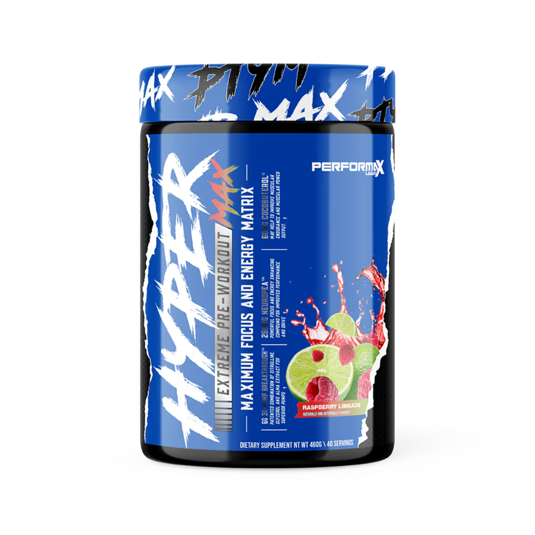 Performax Hyper Max Pre-Workout (Raspberry Limeade)