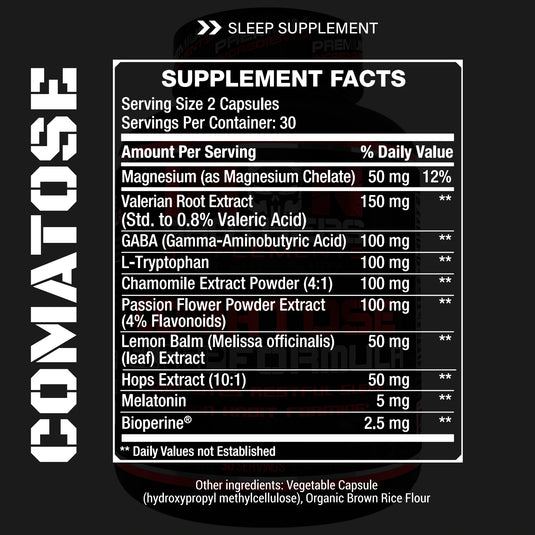 Iron Brothers Comatose Sleep Formula (30 servings)