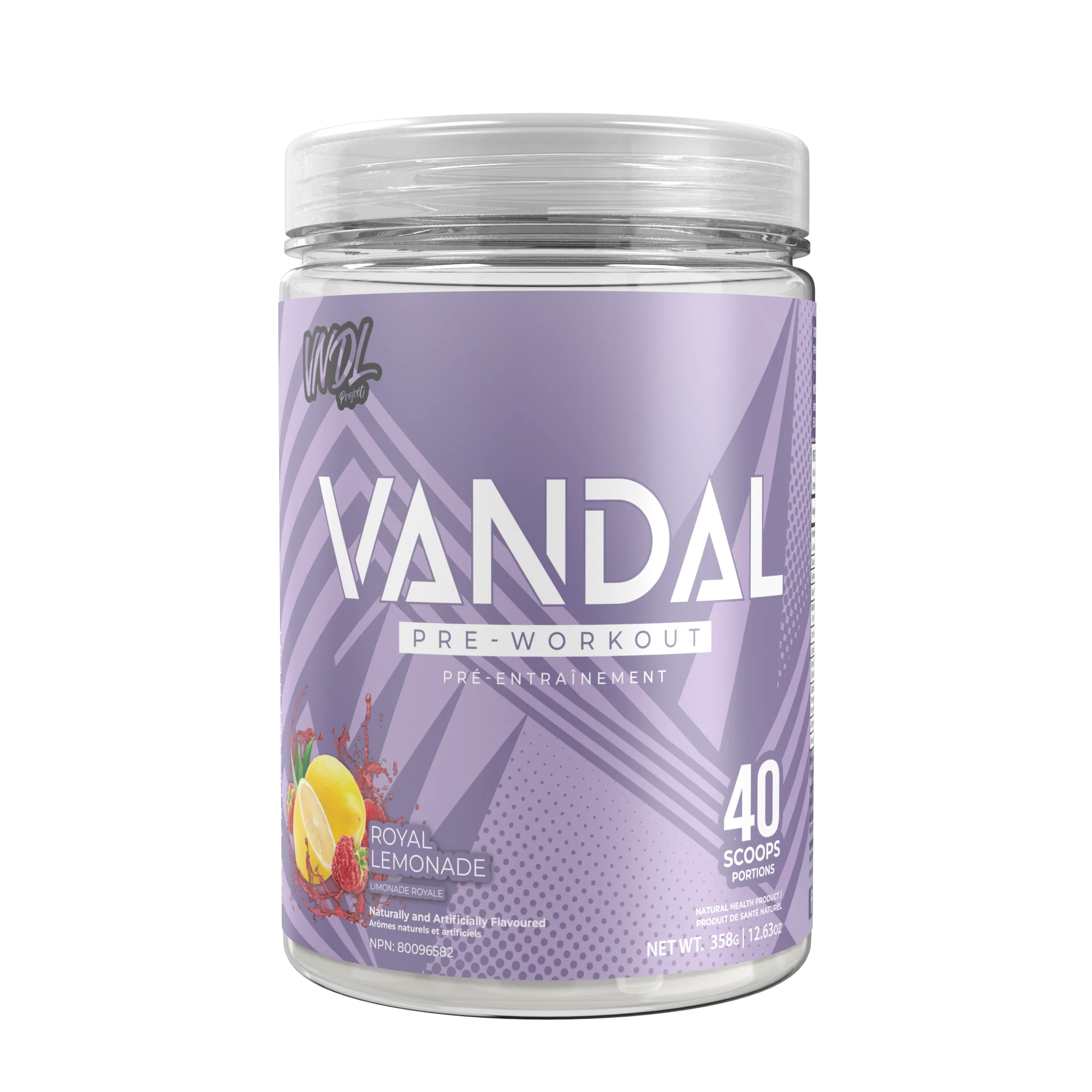 VANDAL PRE-WORKOUT (Royal Lemonade)