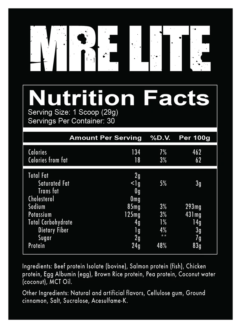 Load image into Gallery viewer, MRE Lite 1.92lbs 30 Servings (Oatmeal Chocolate Chip)
