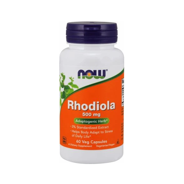 NOW Rhodiola 500mg (60 Caps)