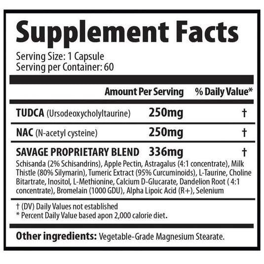Savageline Labs Liver-Pro (60 Capsule)