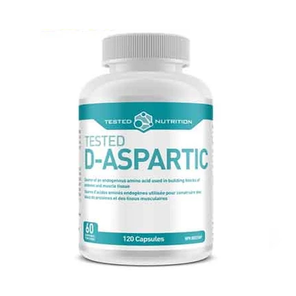 Tested Nutrition D-Aspartic (120 Caps)
