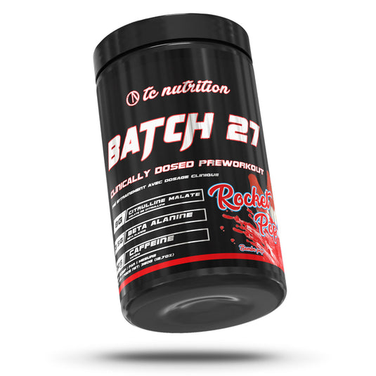 TC Nutrition Batch 27 Pre-Workout (Rocket Pop)